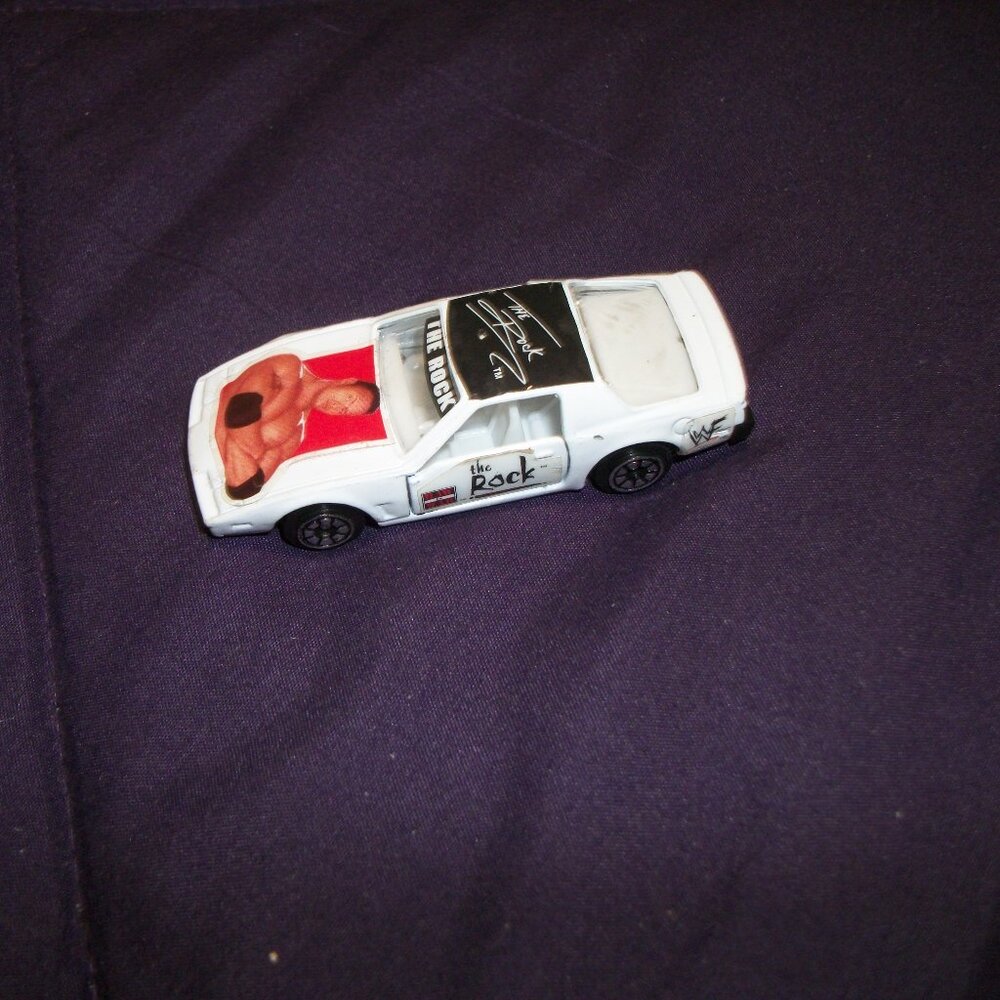 VINTAGE 1999 TITAN SPORTS  - THE ROCK DIECAST CAR  - ITEM # 5 - 37 (RS)